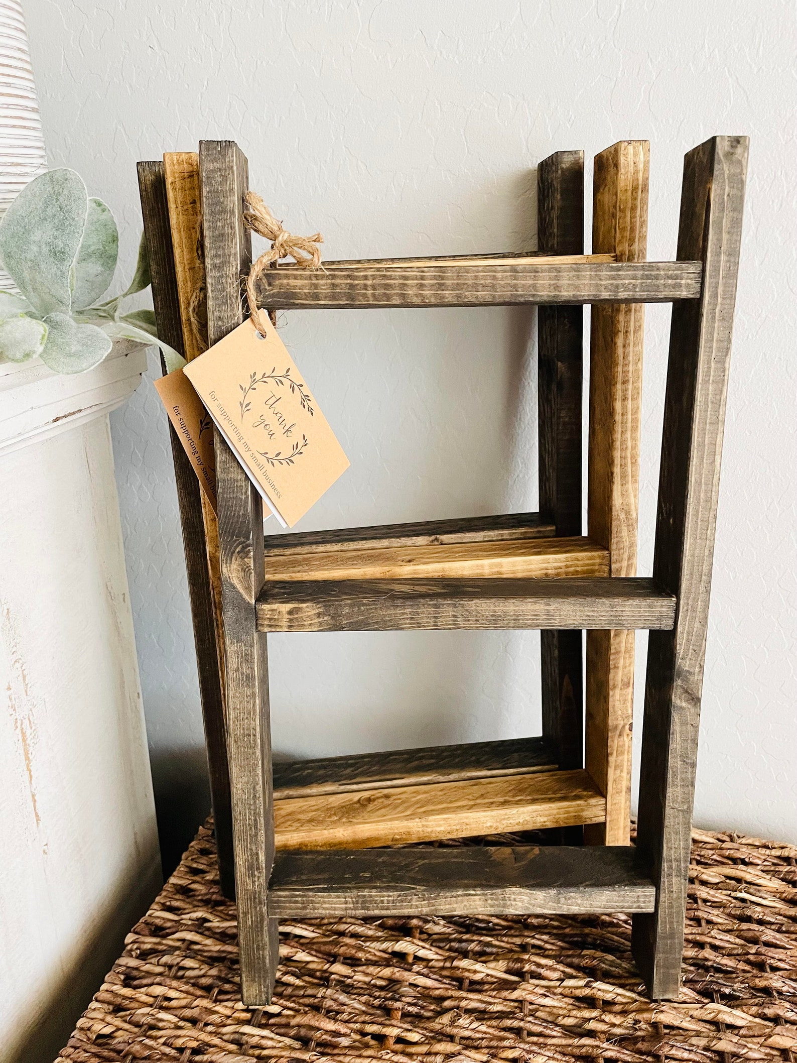 Tea Towel Ladder Mini Ladder Kitchen Towel Holder Etsy