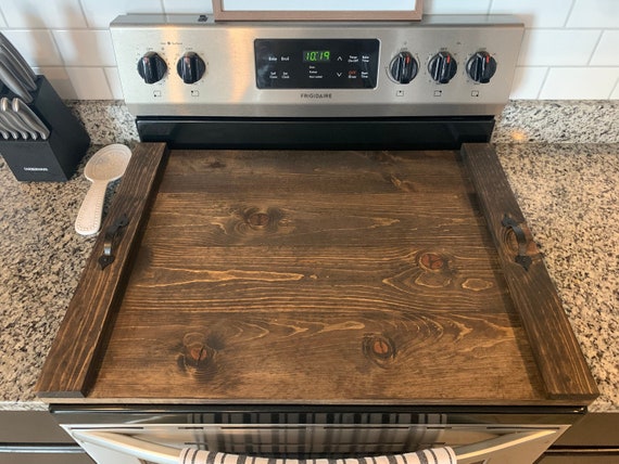 Noodle Board Stove Top Cover for Electric Stove. Decorative
