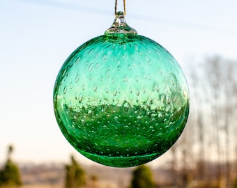 Green Glass Sun Catcher