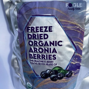 Freeze Dried Organic Aronia Berries