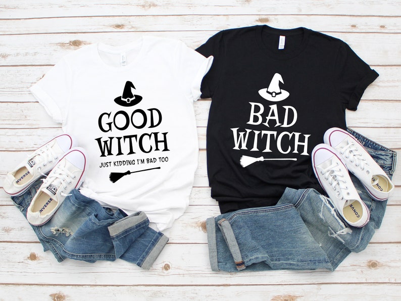 Good witch and bad witch Good Witch Bad Witch Shirts | Etsy