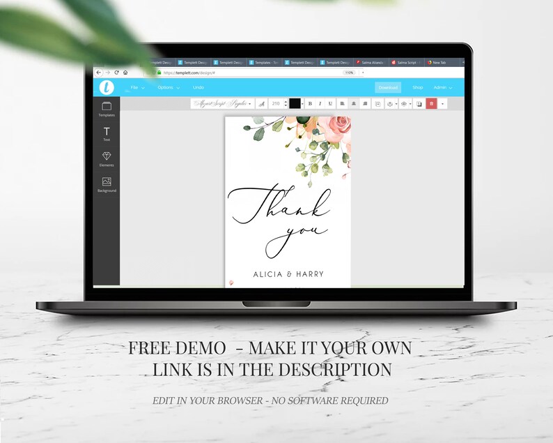 Wedding Favor Tag Template Printable Wedding Favor Label - Etsy