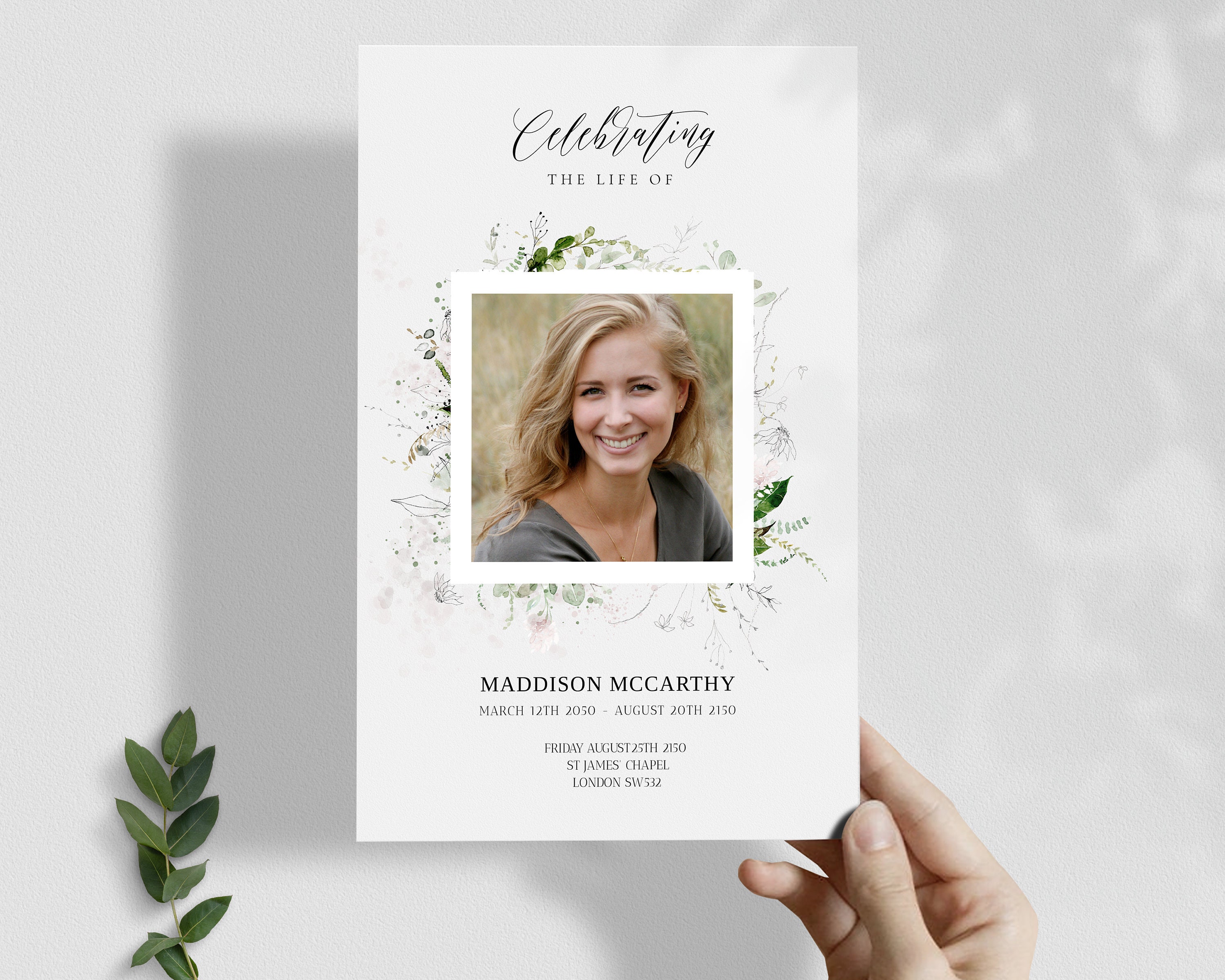 Funeral Program Template Memorial Service Program Catholic Etsy Funeral Program Template Memorial Service Program Catholic Etsy