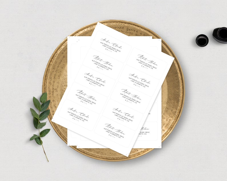 4x2 Avery Label Template