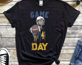 Game Day t-shirt,Touchdown Kinda Day Shirt,Football Shirt, Game Day Shirt,Football Season Tee, Football Gameday Shirt ,Sunday Football Shirt