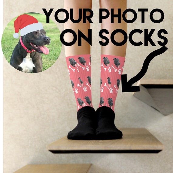 Customized Dog Socks Put Your Cute Dog on Custom Socks, Dog Lovers