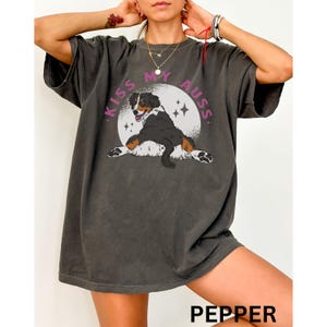 Kiss my Auss Comfort Colors Gift tShirt,Aussie Dog Shirt,Love Aussie Shirt,Australian Shepherd Owner Shirt,Dog Mom Shirt,Pet Lover Shirt tee