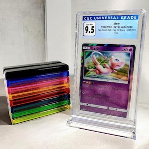 CGC Display Stand Base Premium Acrylic for Sports, TCG, MTG, Pokemon & One Piece