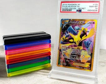PSA Acrylic Display Stand Base for PSA Graded Cards Sports, TCG, Pokemon