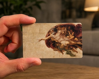 The Creator Debit Credit Card Skin - Michelangelo Art Sistine Chapel