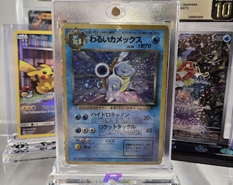 Base de exhibición acrílica personalizada para Pokémon, compatible con PSA, BGS, CGC, 35pt y Toploader.