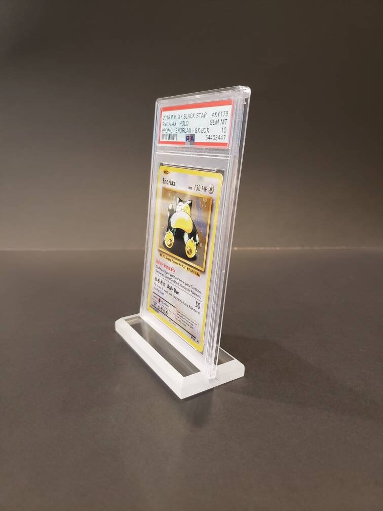 PSA Acrylic Display Stand for Graded Card With FROSTED ANGLE Etsy Canada