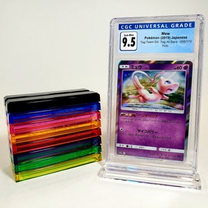 Suporte CGC compatível com CGC, Csg, Mnt e 35 pt One Touch Magnetic case holder Suporte de exibição de acrílico (cartão e case não incluídos) O molde PRO não é compatível