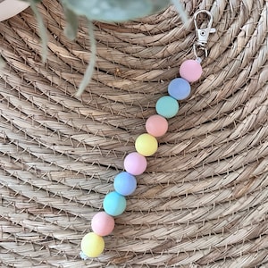 Rainbow Dilation Beads Badge Buddy, Multicolor, Labor and Delivery Badge Buddy, Dilation, Labor Nurse, Midwife, Cervix Exam