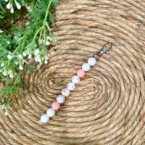 Poppies boho Dilation Beads Badge Buddy, Multicolor, Labor and Delivery Badge Buddy, Dilation, Labor Nurse, Midwife, Cervix Exam