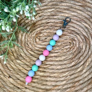 Rainbows Dilation Beads Badge Buddy, Multicolor, Labor and Delivery Badge Buddy, Dilation, Labor Nurse, Midwife, Cervix Exam