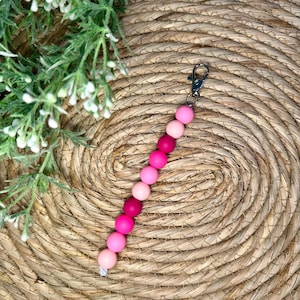 All Pinks Dilation Beads Badge Buddy, Multicolor, Labor and Delivery Badge Buddy, Dilation, Labor Nurse, Midwife, Cervix Exam