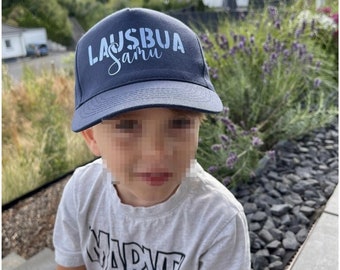 Casquette de baseball pour enfants, chapeau personnalisé avec nom lausbua