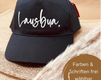 Personalized cap with custom text, name, birthday, rascal, boy/girl, unisex, baseball cap, gift, cap with name