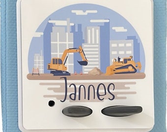 Personalized waterproof Toniebox protective film with name vinyl design, personalized children's Toniebox film premium name film