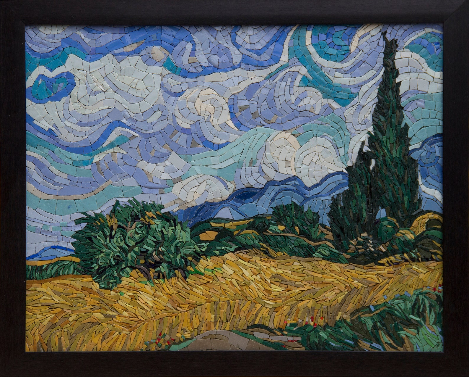 мозайка диаманд ван гог. подсолнухи ван гог триптихи. мозаика смальта ван гог. мозаика ван гога. мозаика ван гога.