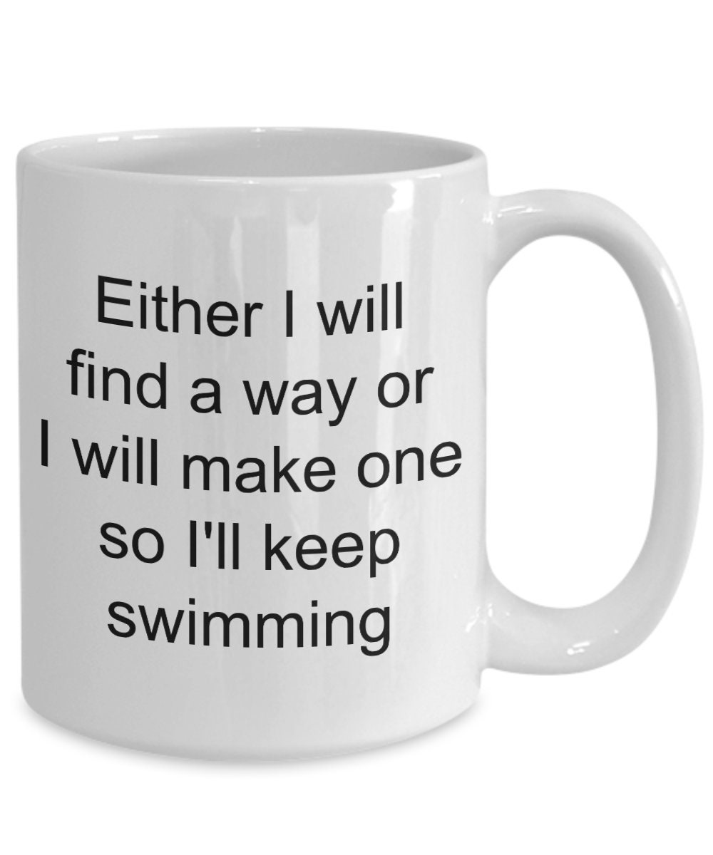Funny Swimmer Coffee Tea Mug Olympic Sports Swimming Etsy