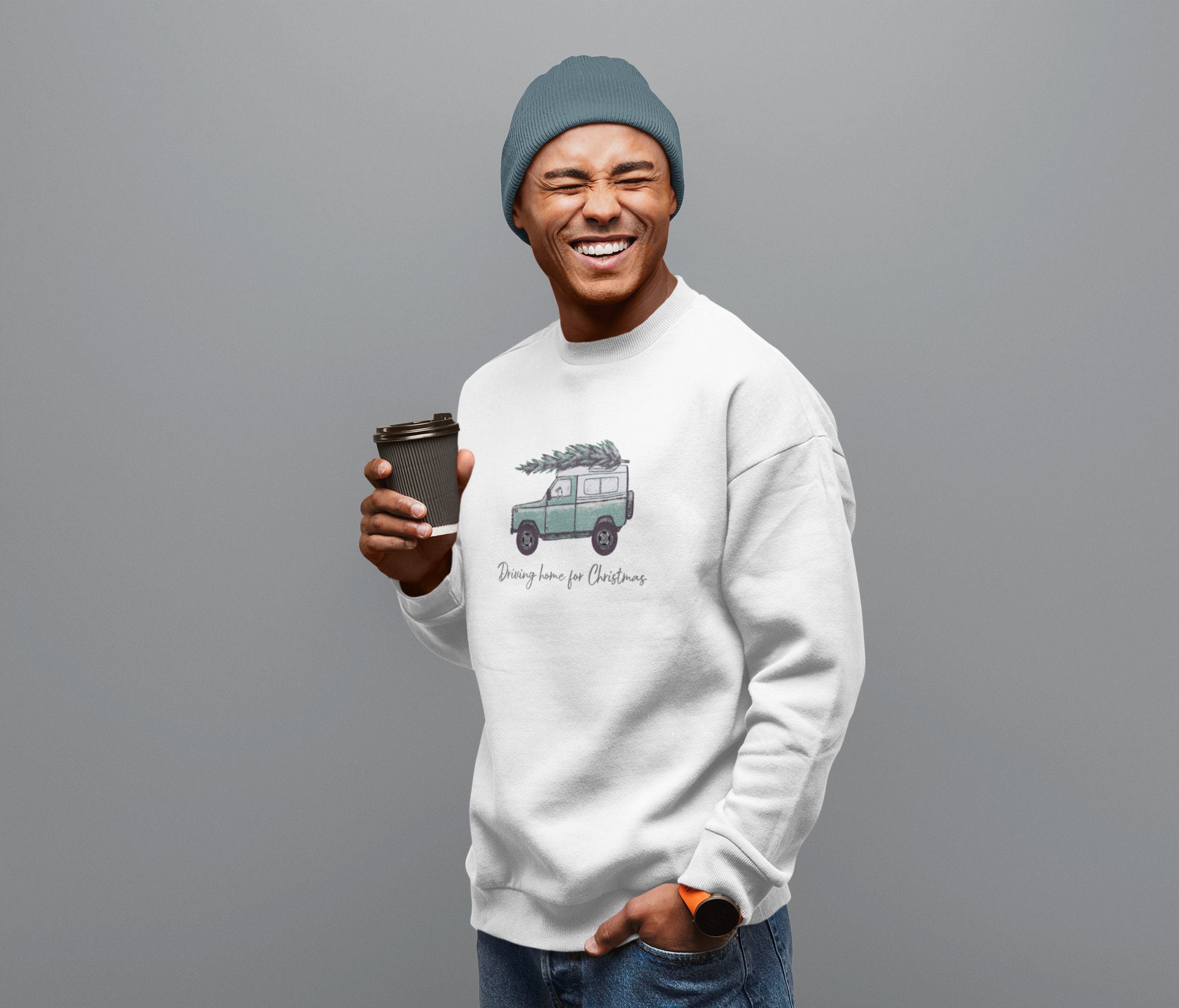 Land Rover Gifts Christmas Land Rover Jumper Heritage Green Defender