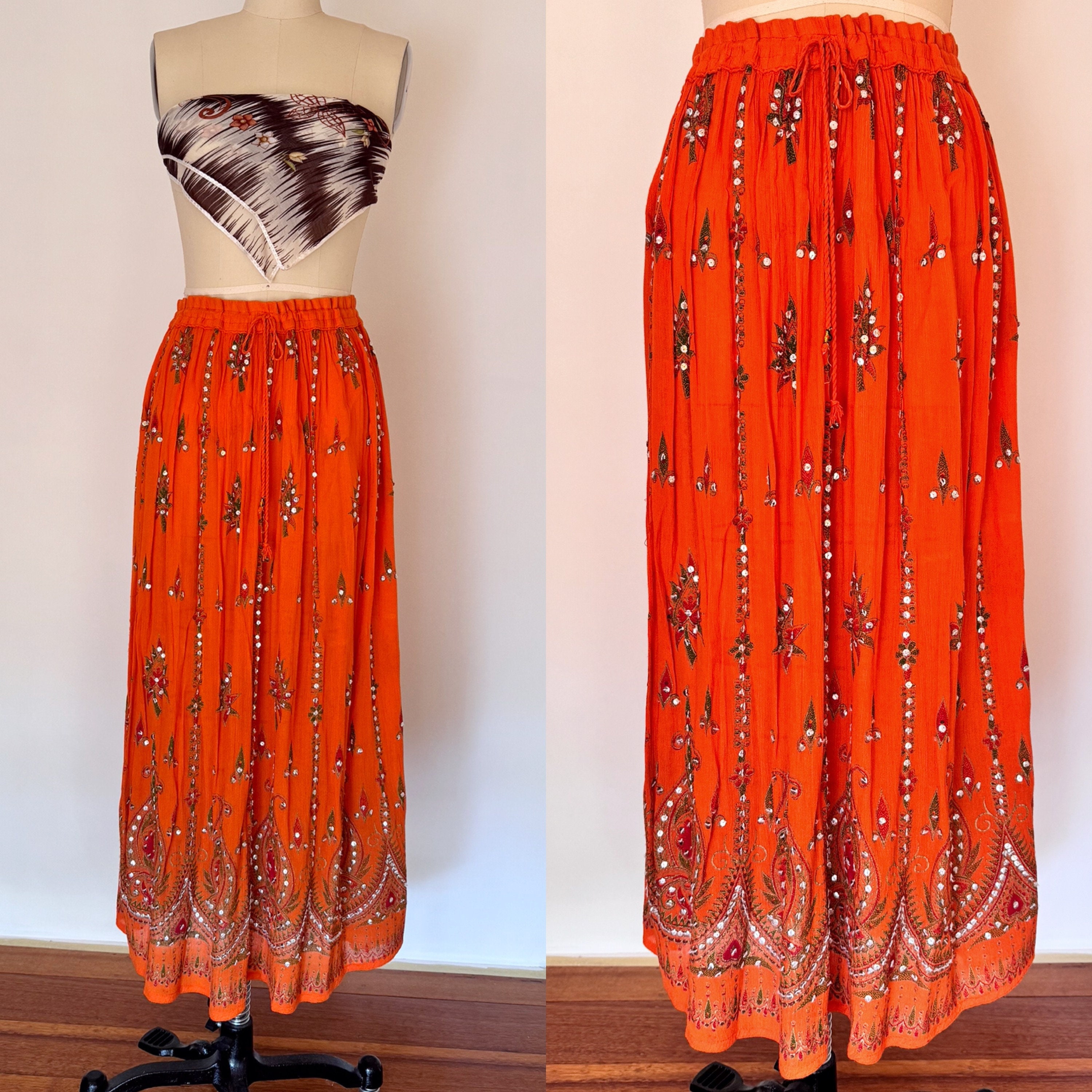 Vintage India Skirt - Etsy Vintage India Skirt - Etsy