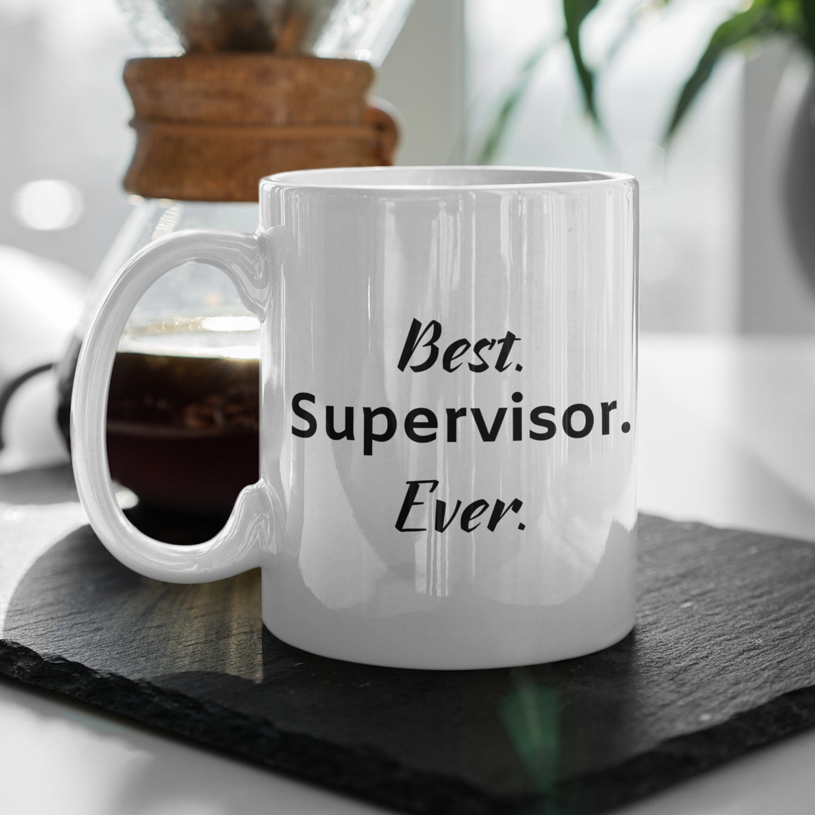Supervisor Mug Leaving Job Gift Best Supervisor Ever Etsy
