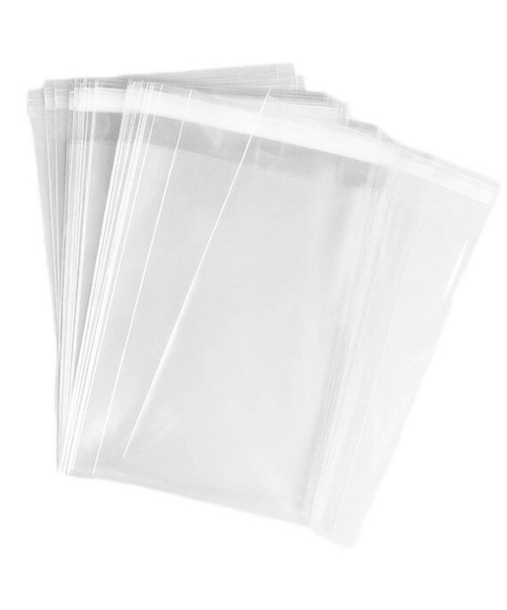 Clear Self Seal Bags 9x12 Inches 1.5 Mil Baggies Etsy