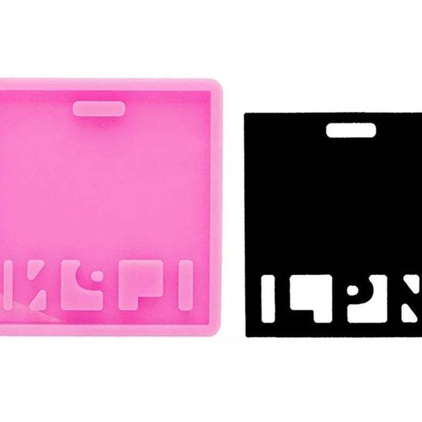 LPN picture or badge mold shaped silicone mold to use with resin, chocolate, and much more! FAST SHIPPING!