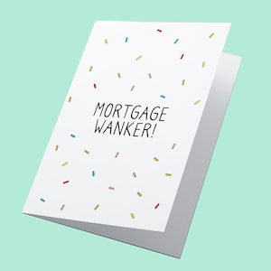 Hypotheektrekker(s)! Gepersonaliseerde New Home Card, Gefeliciteerd Card, Happy New Home Card, Funny New Home Card, House Warming Card