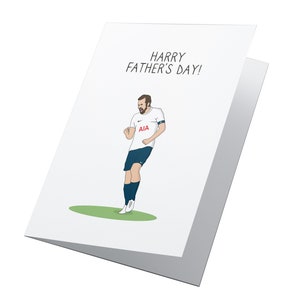 Carte de la fête des pères Harry Kane, carte de la fête des pères Tottenham Hotspurs, carte de la fête des pères des Spurs, carte Tottenham Hotspurs