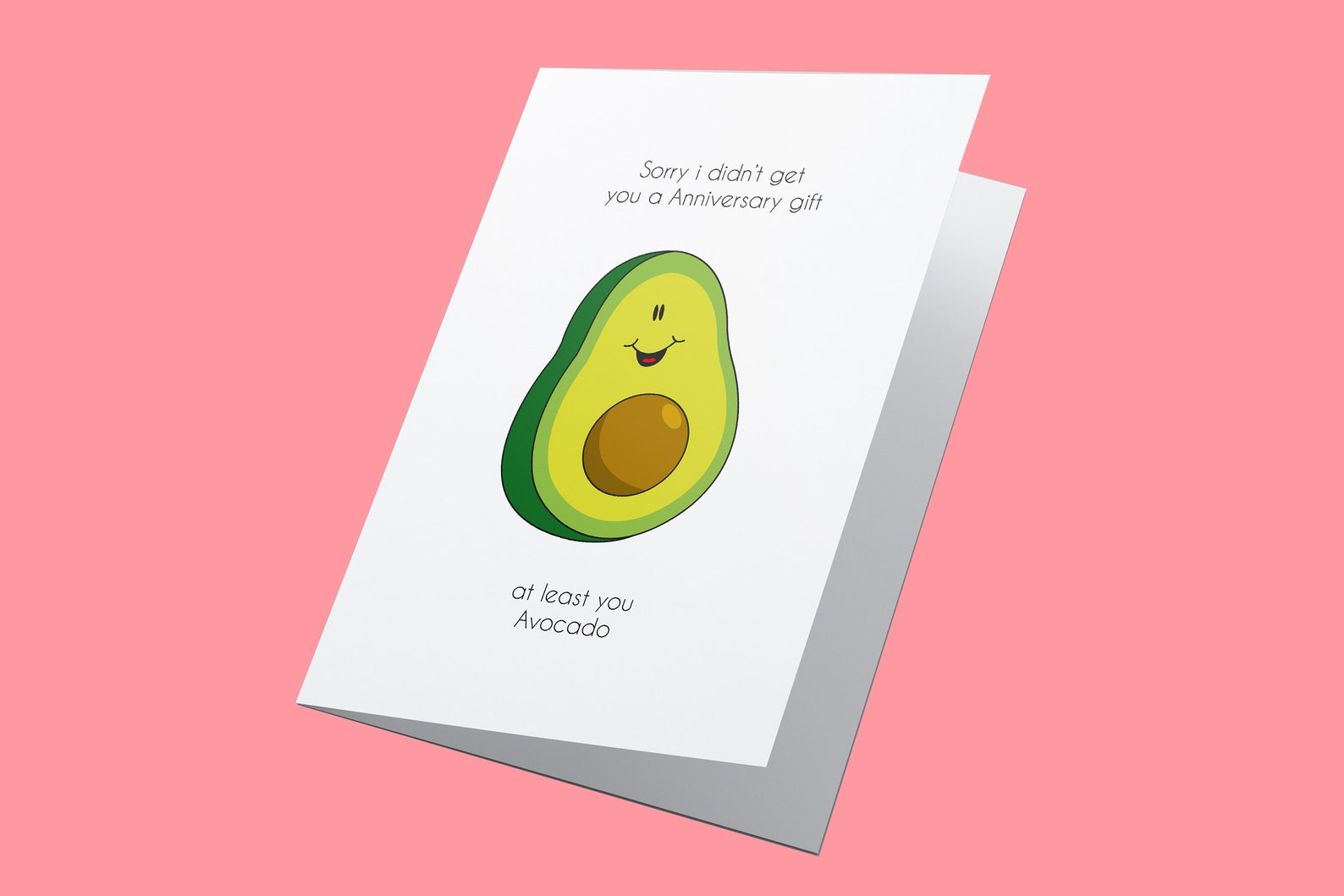 Avocado Funny Anniversary Card Boyfriend Girlfriend - Etsy