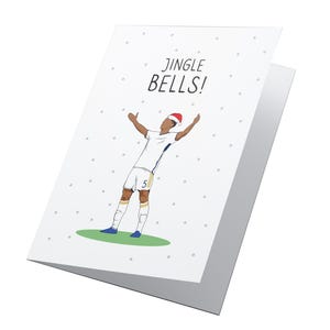 ¡Jude Bellingham! Tarjeta de Navidad personalizada de Jude Bellingham, tarjeta de Navidad del Real Madrid, tarjeta de Navidad de Jude Bellingham