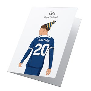¡Cole Palmer! Tarjeta de cumpleaños personalizada de Cole Palmer, tarjeta de cumpleaños de Cole Palmer, tarjeta de cumpleaños de Chelsea