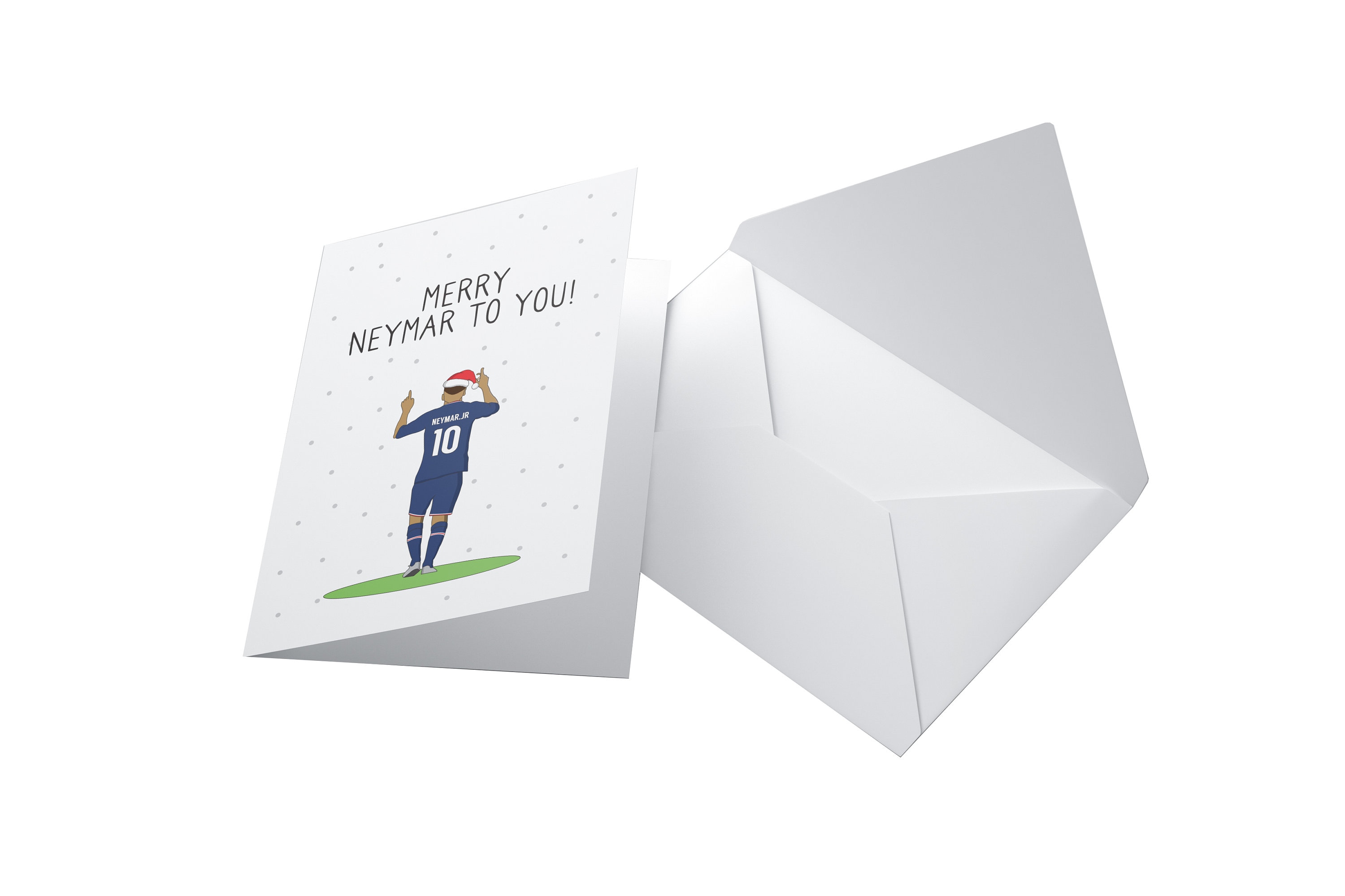 Merry Neymar to You! Personalised Neymar Christmas Christmas Card, Neymar Jr  Christmas Card, Neymar Card - Etsy UK