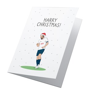 Harry Christmas ! Personalised Harry Kane Christmas Card, Tottenham Hotspur Christmas Card, Tottenham Hotspur Card