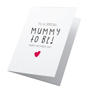 Mamma in arrivo! Biglietto personalizzato per la festa della mamma, biglietto per nonna, biglietto per nonna, festa della mamma, biglietto per la festa della mamma, con affetto nonna, nuova mamma festa della mamma