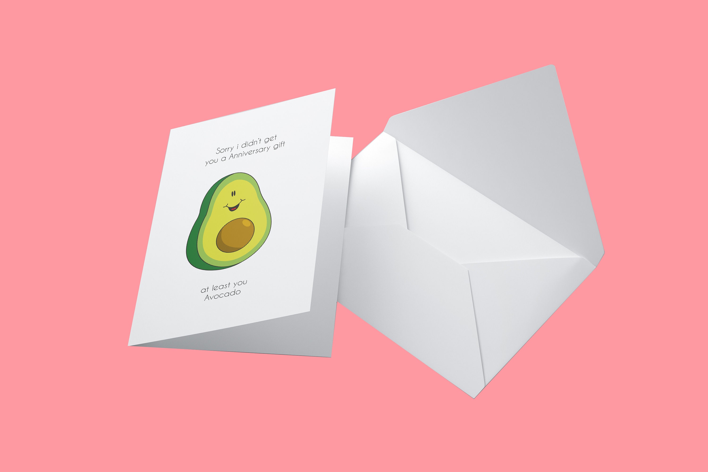 Avocado Funny Anniversary Card Boyfriend Girlfriend | Etsy