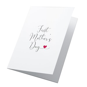 Primo biglietto per la festa della mamma! Biglietto personalizzato per la prima festa della mamma, biglietto per la nuova mamma, biglietto per la prima festa della mamma, nuova mamma 2022, biglietto per la prima mamma, prima mamma