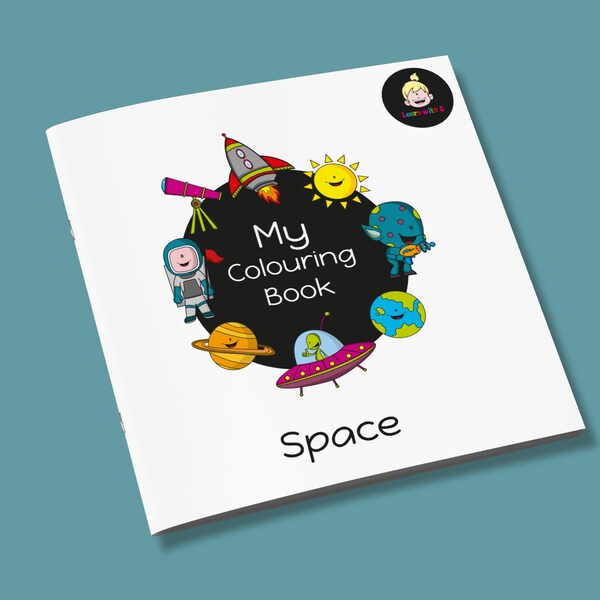 Space Children’s Colouring Book | Space | Colouring Book for Children | Gift for Girl | Gift for Boy | Children's Learning Book