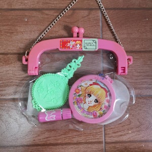 Vintage japanische Spielzeug Baby Kitsch Showa Makoto Takahashi große augen Mädchen Tasche candy candy doll japan set