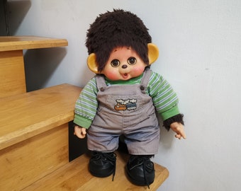 人気スポー新作 Vintage Monchhichi doll, girl 23 cm 9 ぬいぐるみ