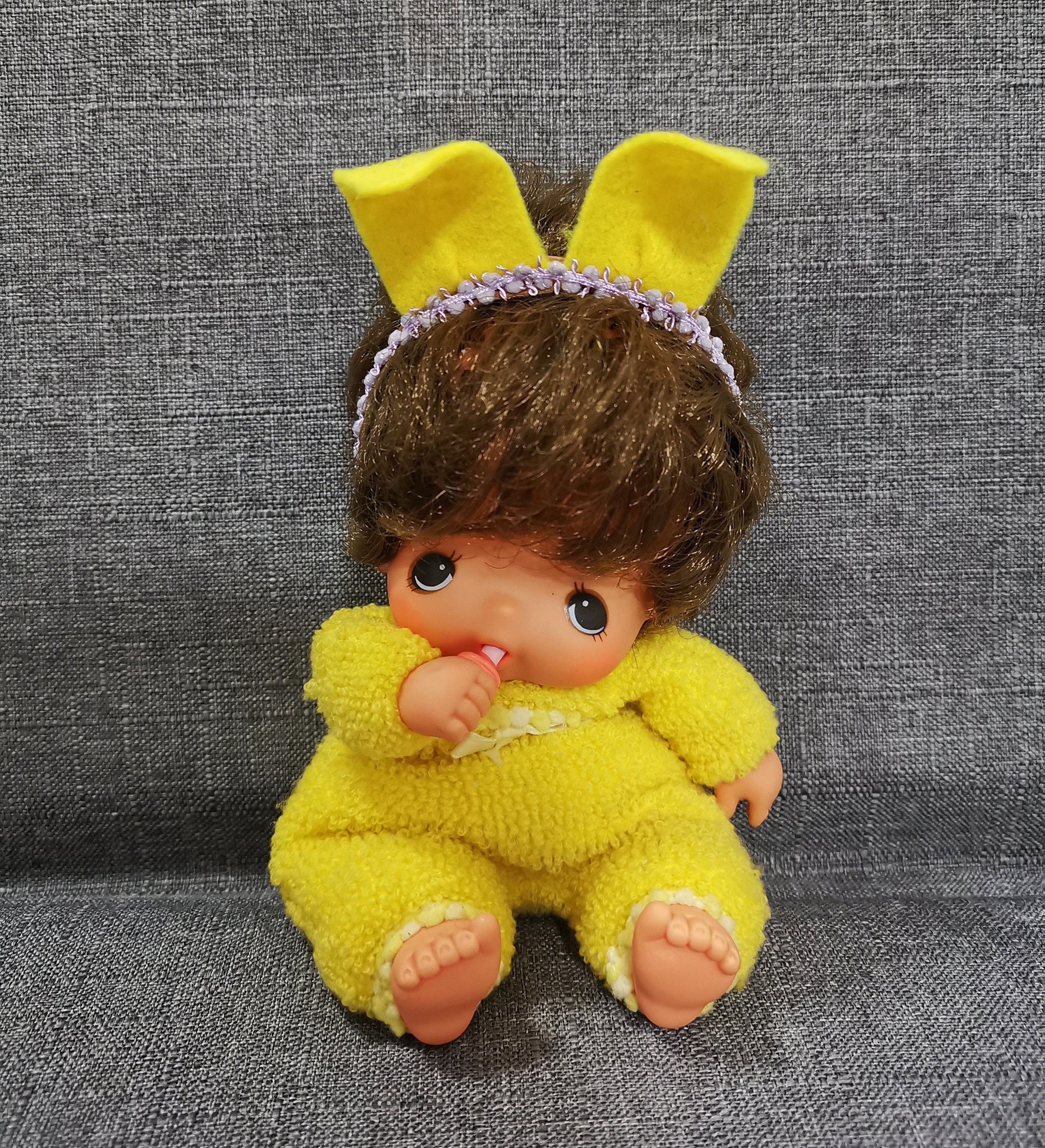 Monchhichi Sekiguchi EUROPE HOLLAND Monchichi Plush Doll Vintage