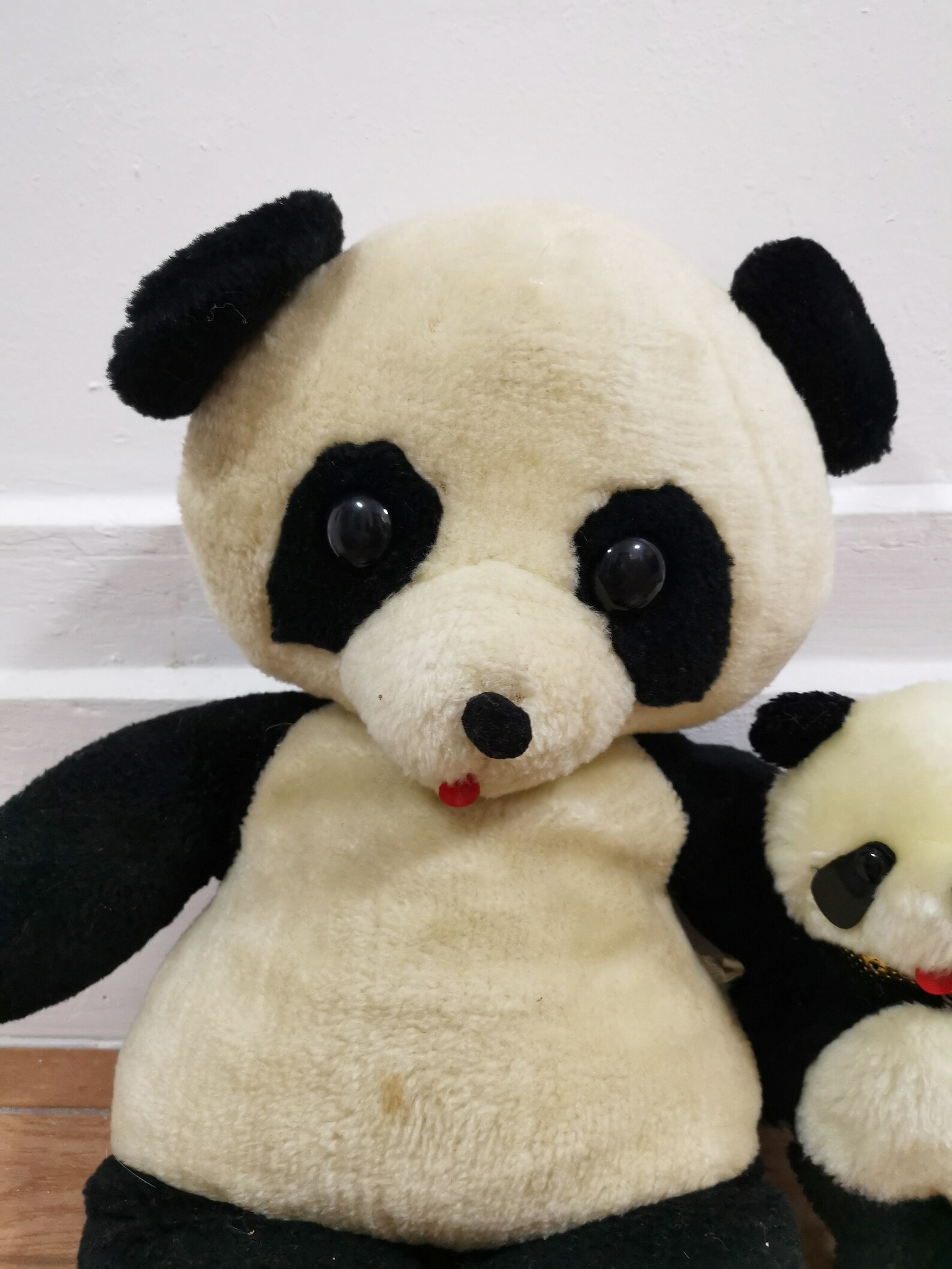 Vintage stuffed kawaii panda bear japan doll lot | Etsy