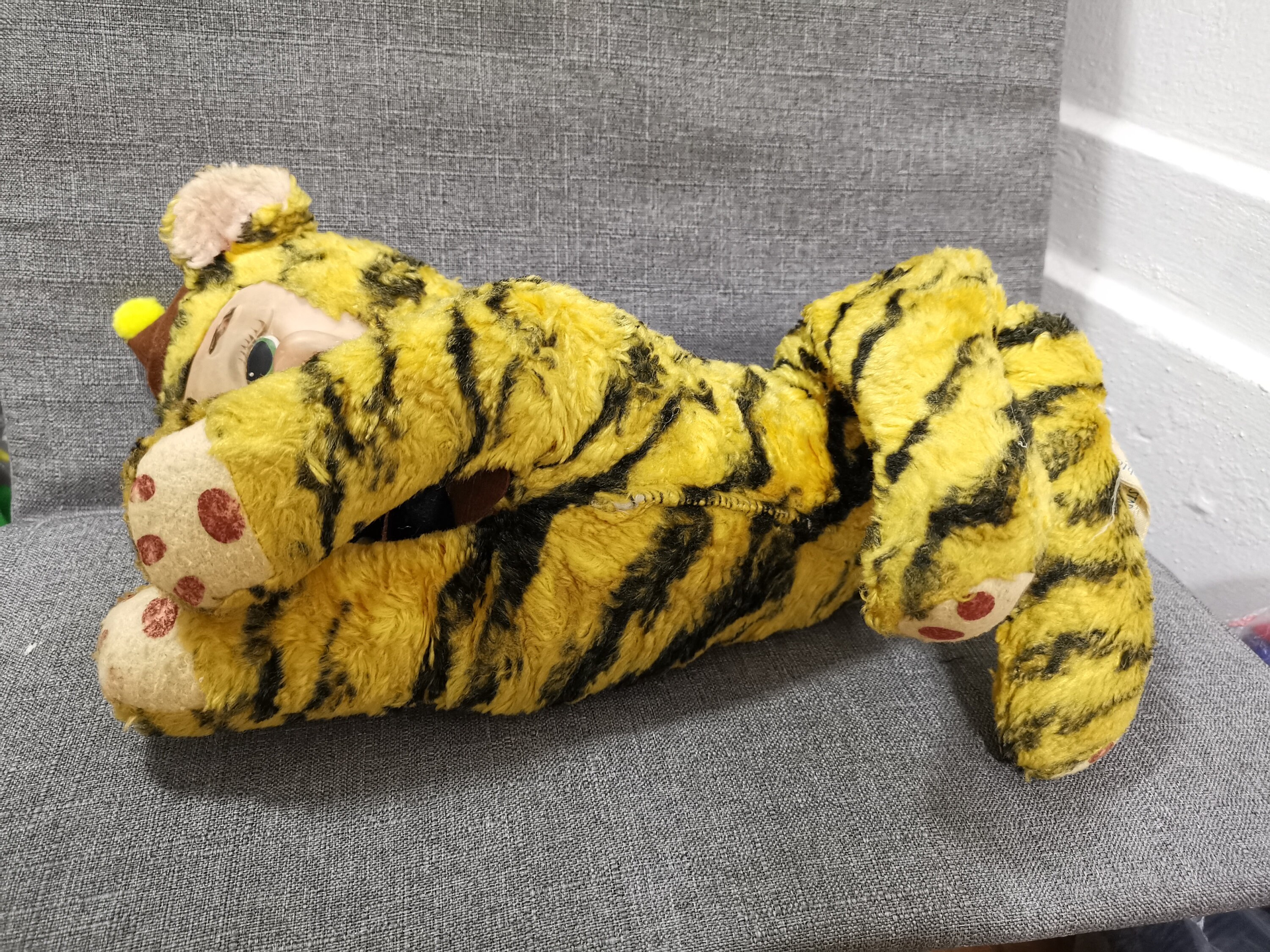 ガンド？ラシュトン？ヴィンテージタイガーぬいぐるみ ヴィンテージ ラッシュトン ラバーフェイス タイガー ぬいぐるみ 13