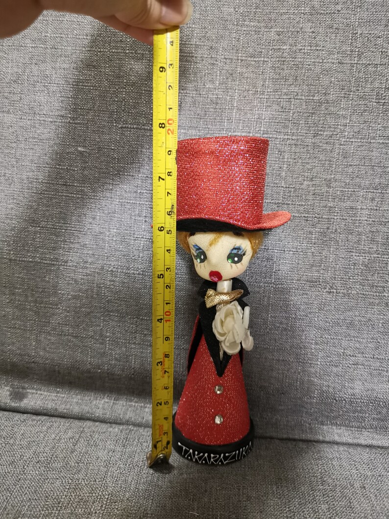 Vintage Japanese Pose Doll Kawaii Big Eye Baby Takara Zika Red Etsy