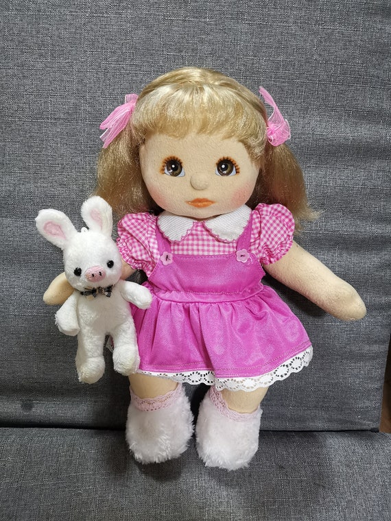 Vintage My Child Loving Baby dolls 1985 mattel my child baby golden hair canada plush doll Etsy