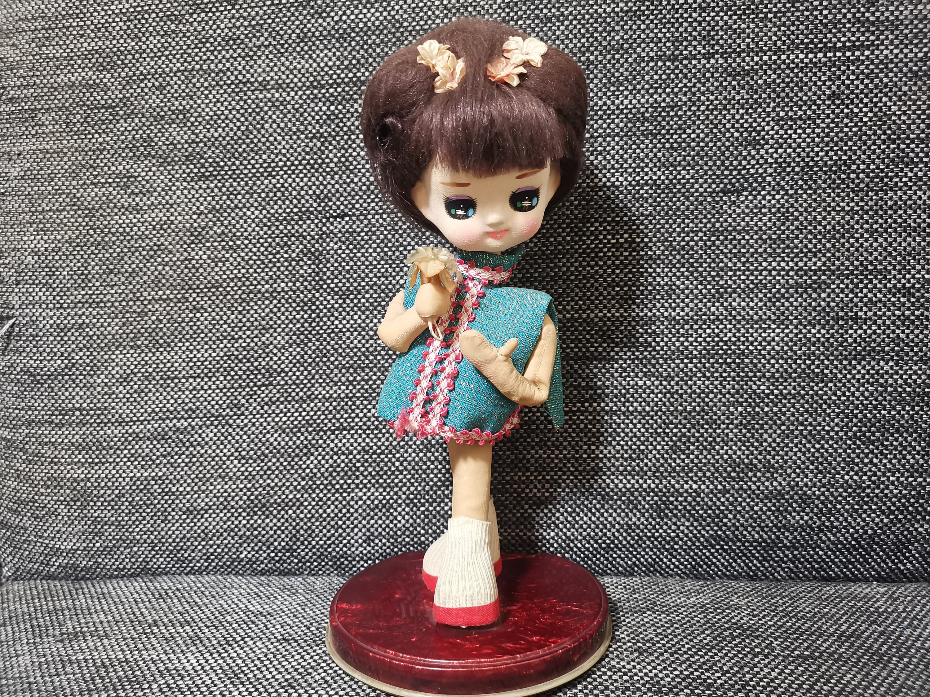 Vintage Pose Doll Japanese Kawaii Showa Big Eye Girl Doll Japan - Etsy